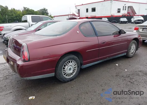 2000 Chevrolet Monte Carlo Ls z USA, uszkodzony, nr VIN 2G1WW12E5Y9231221